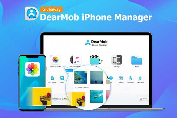 DearMob iPhone Manager overdracht foto's van iPhone naar computer met hoge flexibiliteit [sponsor]